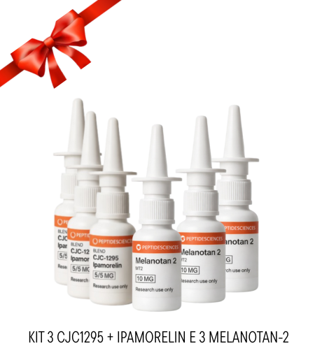 KIT ESTETICA 3 CJC1295 + IPAMORELIN E 3 MELANOTAN-2